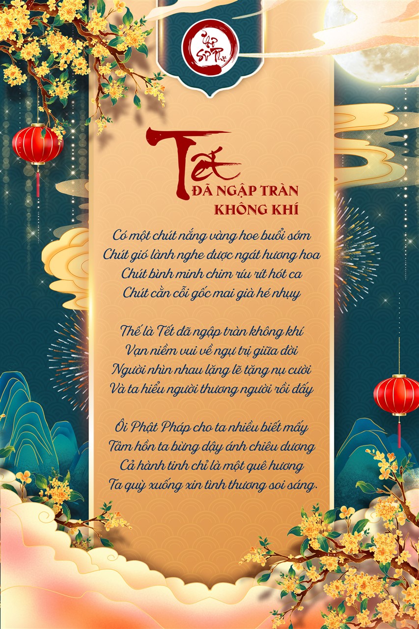 Tết đã ngập tràn không khí