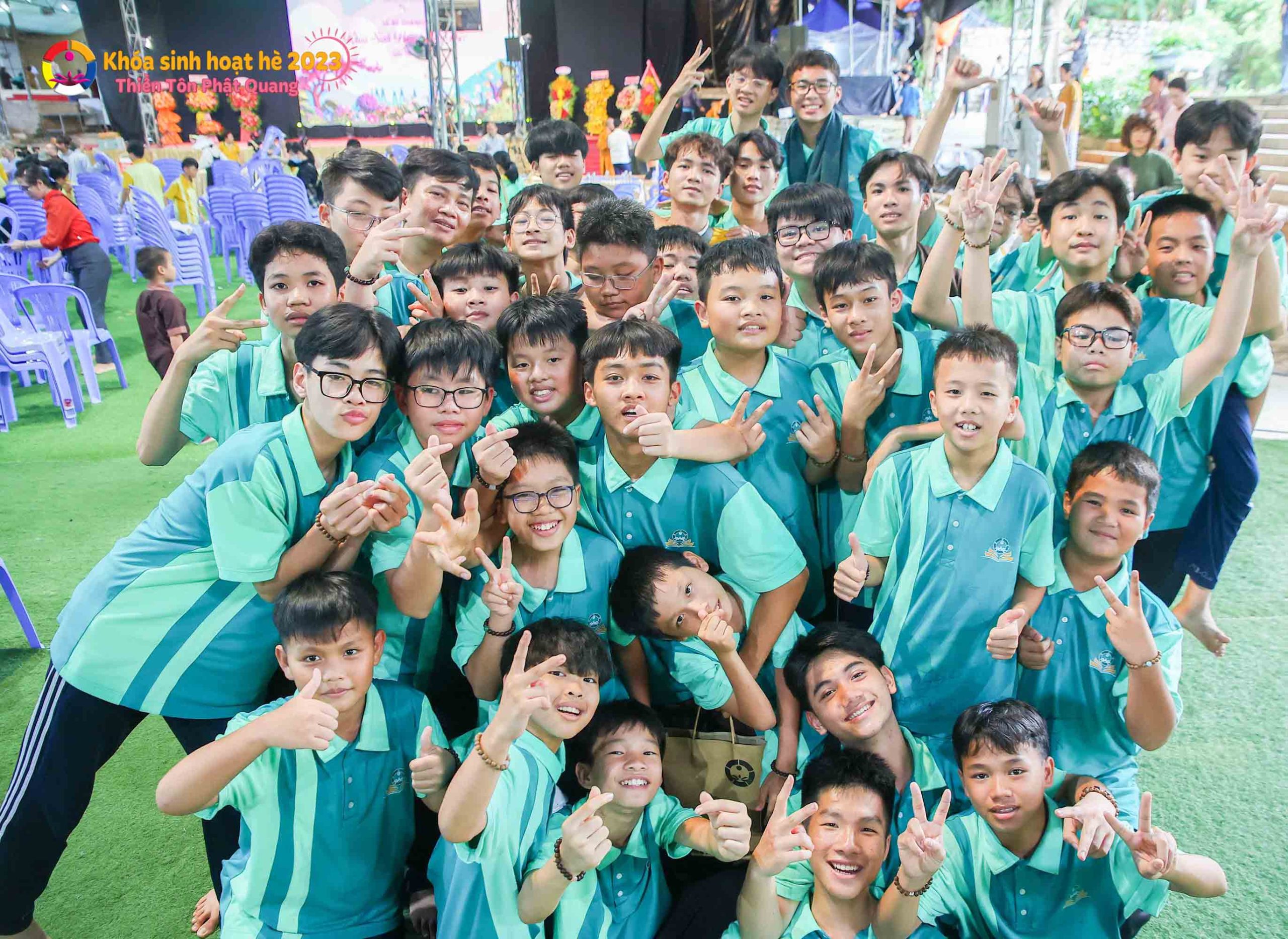 Khoá hè 2023: Bế giảng khoá sinh hoạt hè 2023 tại Thiền Tôn Phật Quang