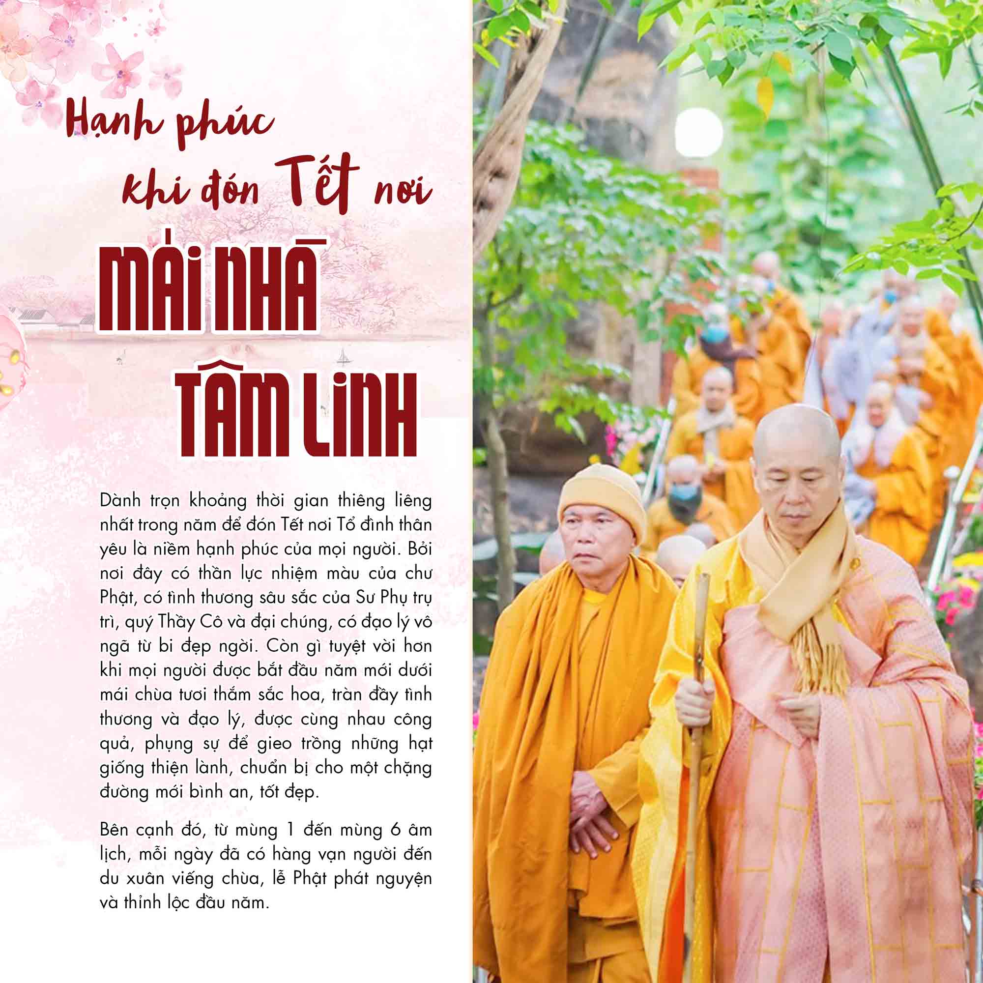 Tại sao mọi người chọn ăn Tết tại Thiền Tôn Phật Quang?