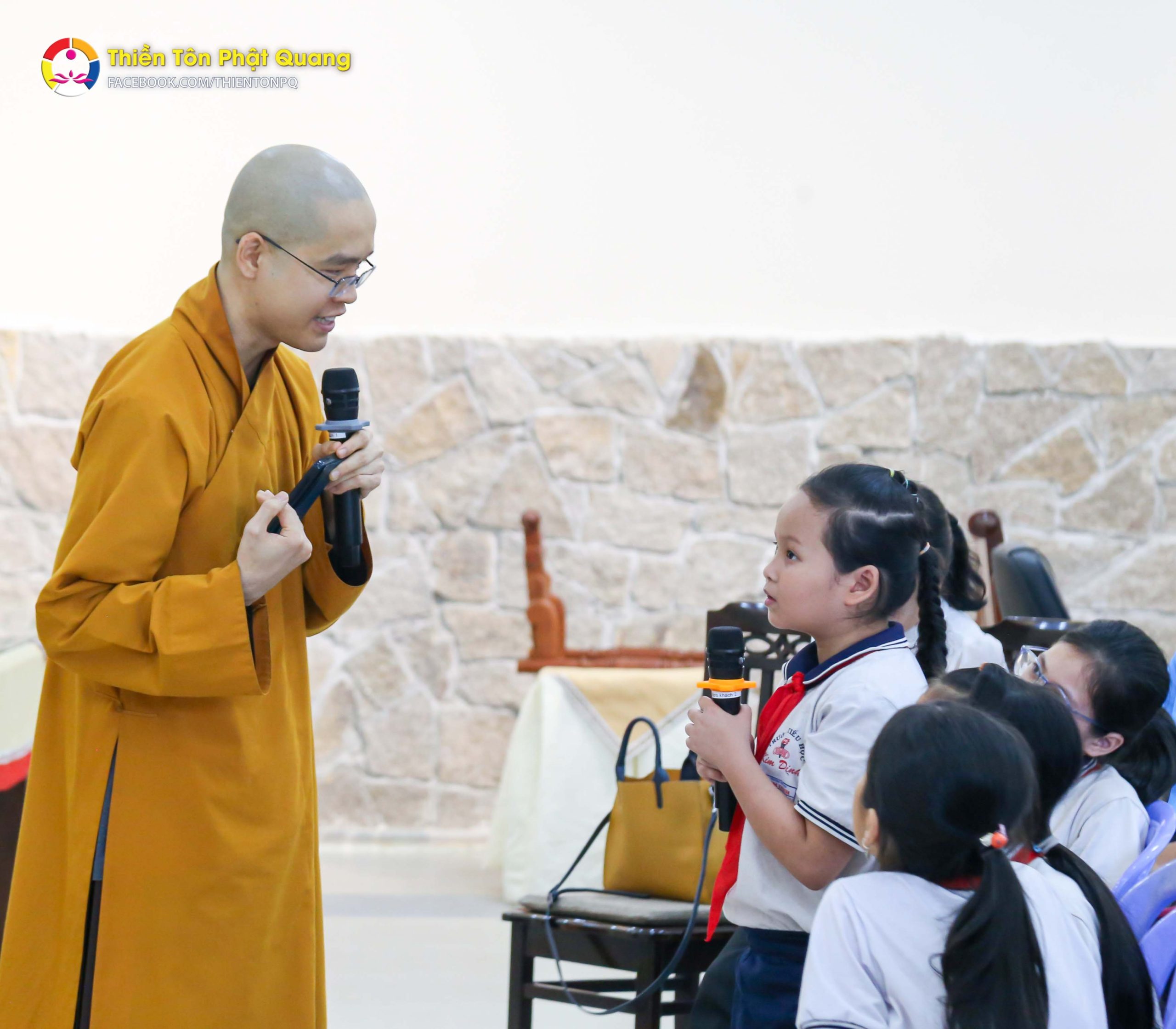 Buổi sinh hoạt đầy thú vị của đoàn Trường tiểu học Kim Dinh tại Thiền Tôn Phật Quang